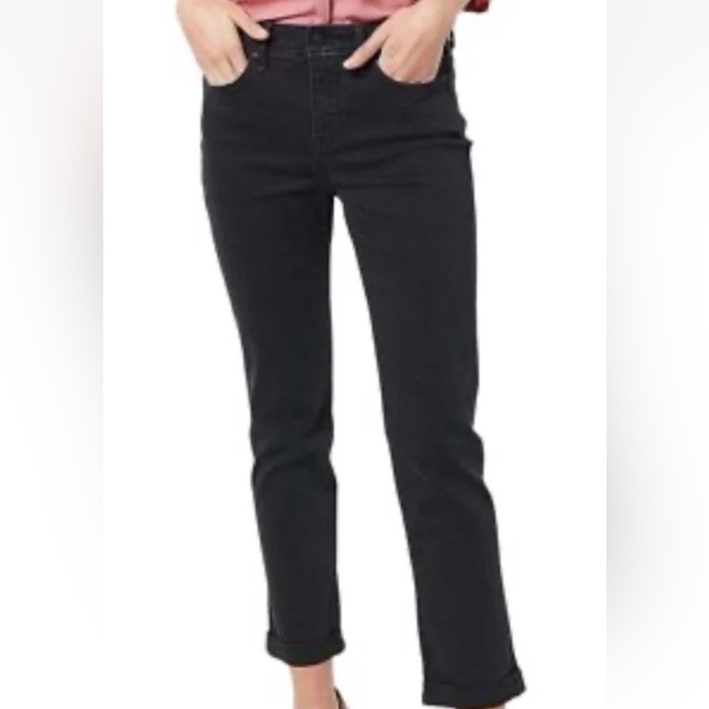 NYDJ Sheri Tummy-Control Slim-Leg Ankle Jeans in the color Trinity, size 16 New